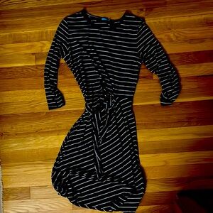 Striped J. McLaughlin dress, XS Black